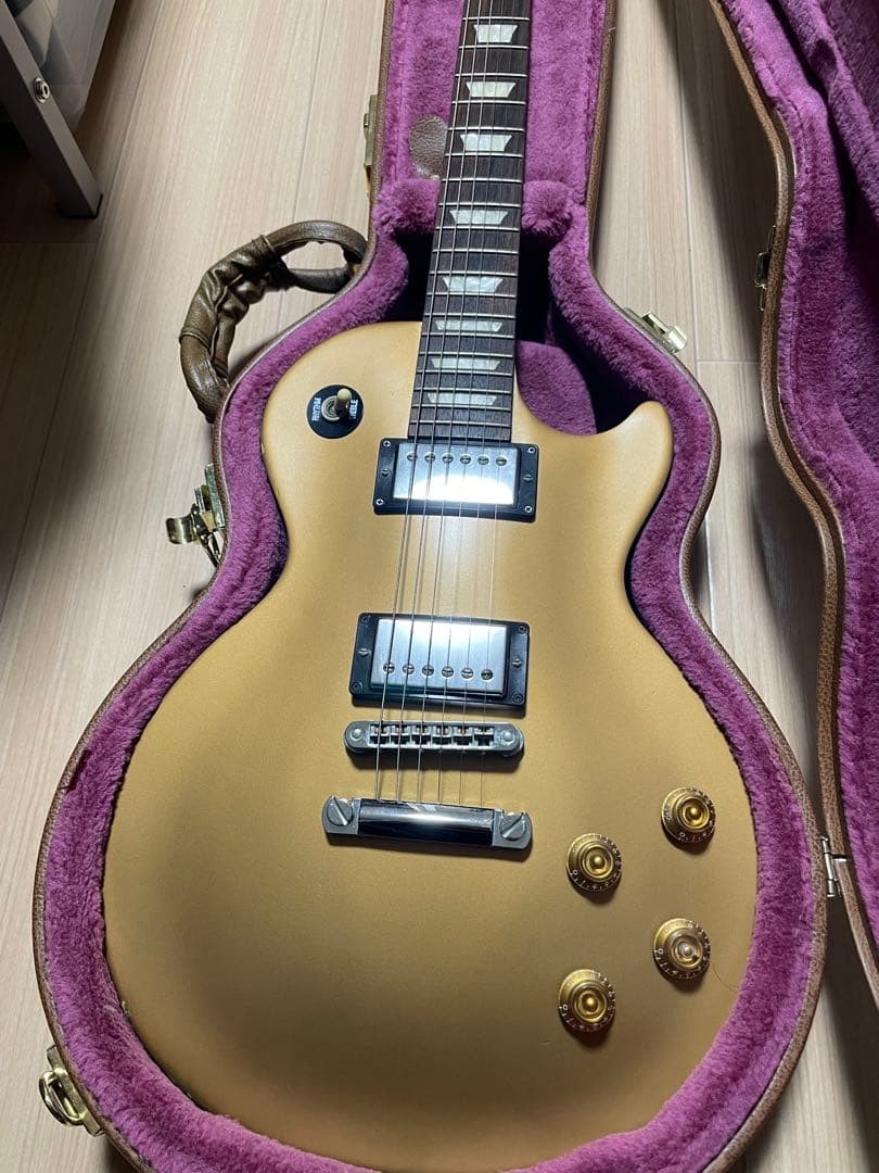 [2013 USA] Gibson Les Paul Studio 60s Tribute Gold Top P-90 w/ Hard Case Player