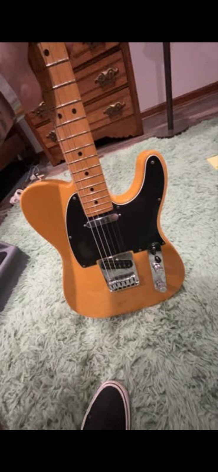 Fender Player II Telecaster Maple Fretboard – Butterscotch Blonde
