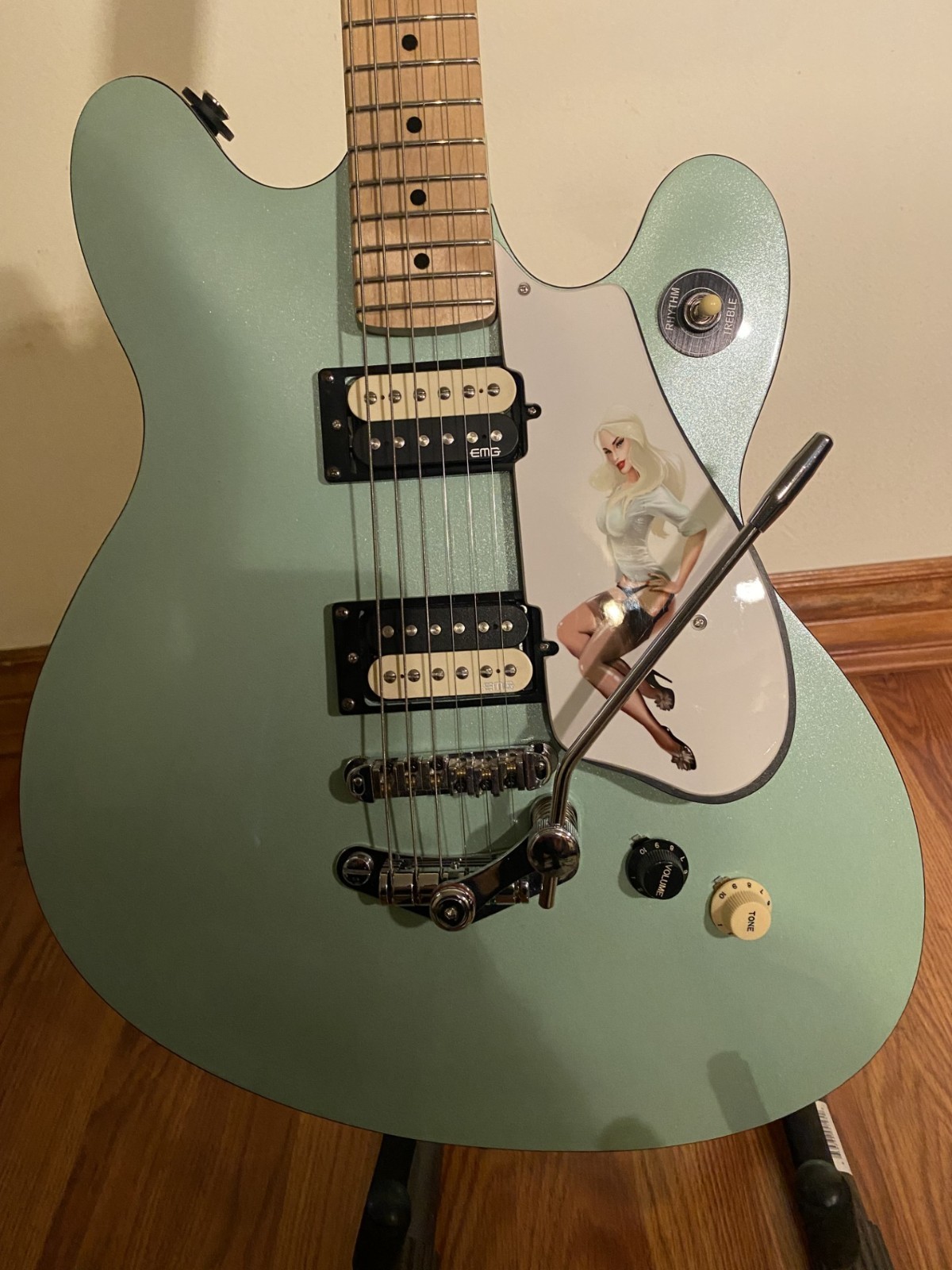 Sea Foam Green Contemporary Fender/Squier Starcaster