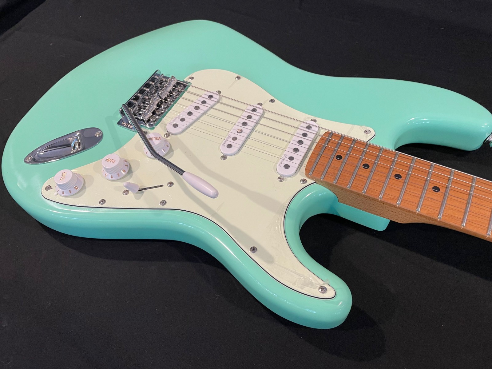 Harley Benton ST-62CC MN Seafoam Green Guitar w/ Maple Neck