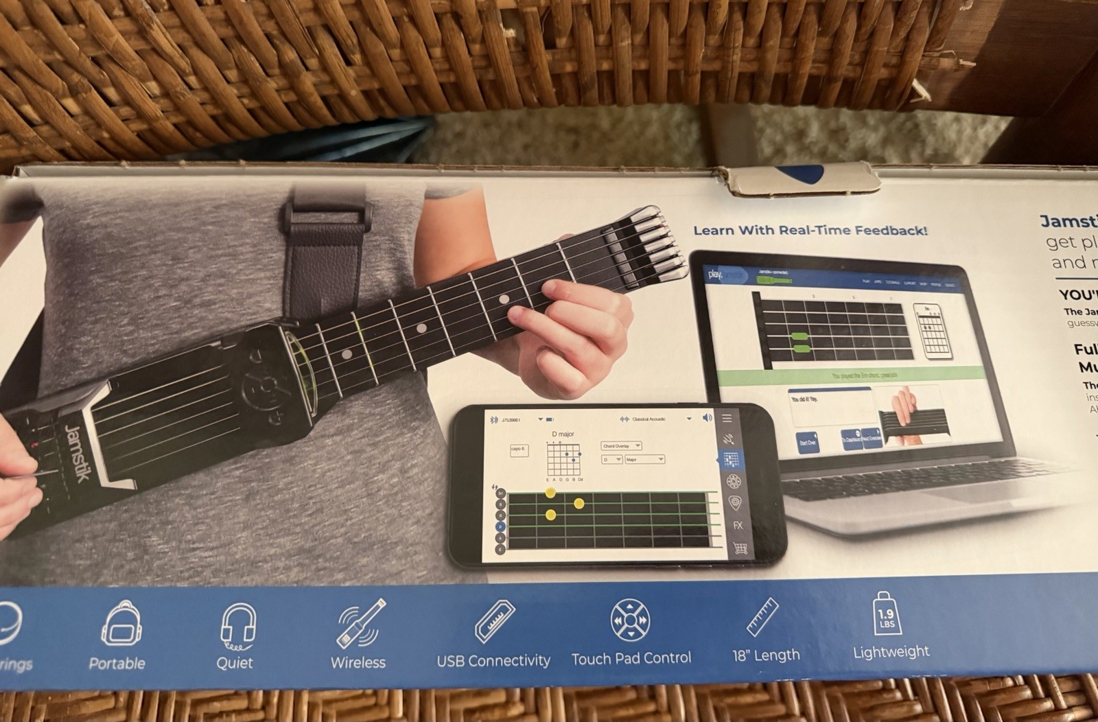 Jamstik 7 Smart Training Travel Guitar