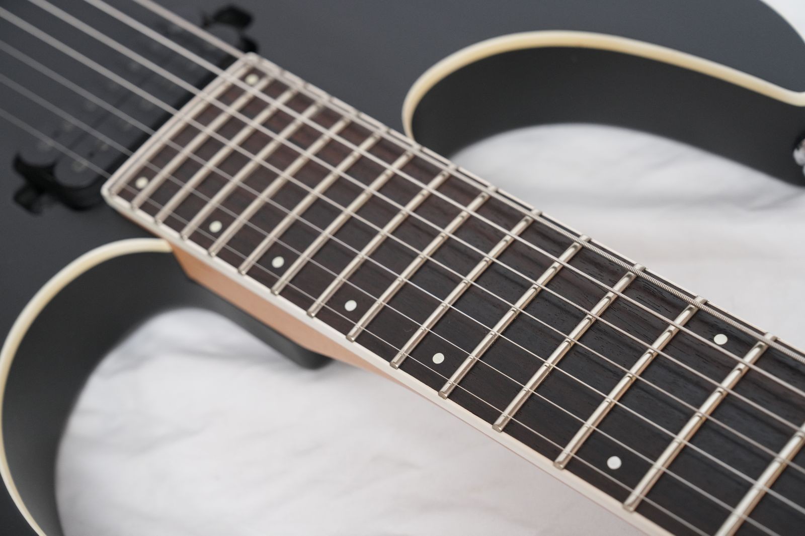 Strictly 7 Guitars Cobra JS7 Made in Japan Mat Black 7 String Guitar Good