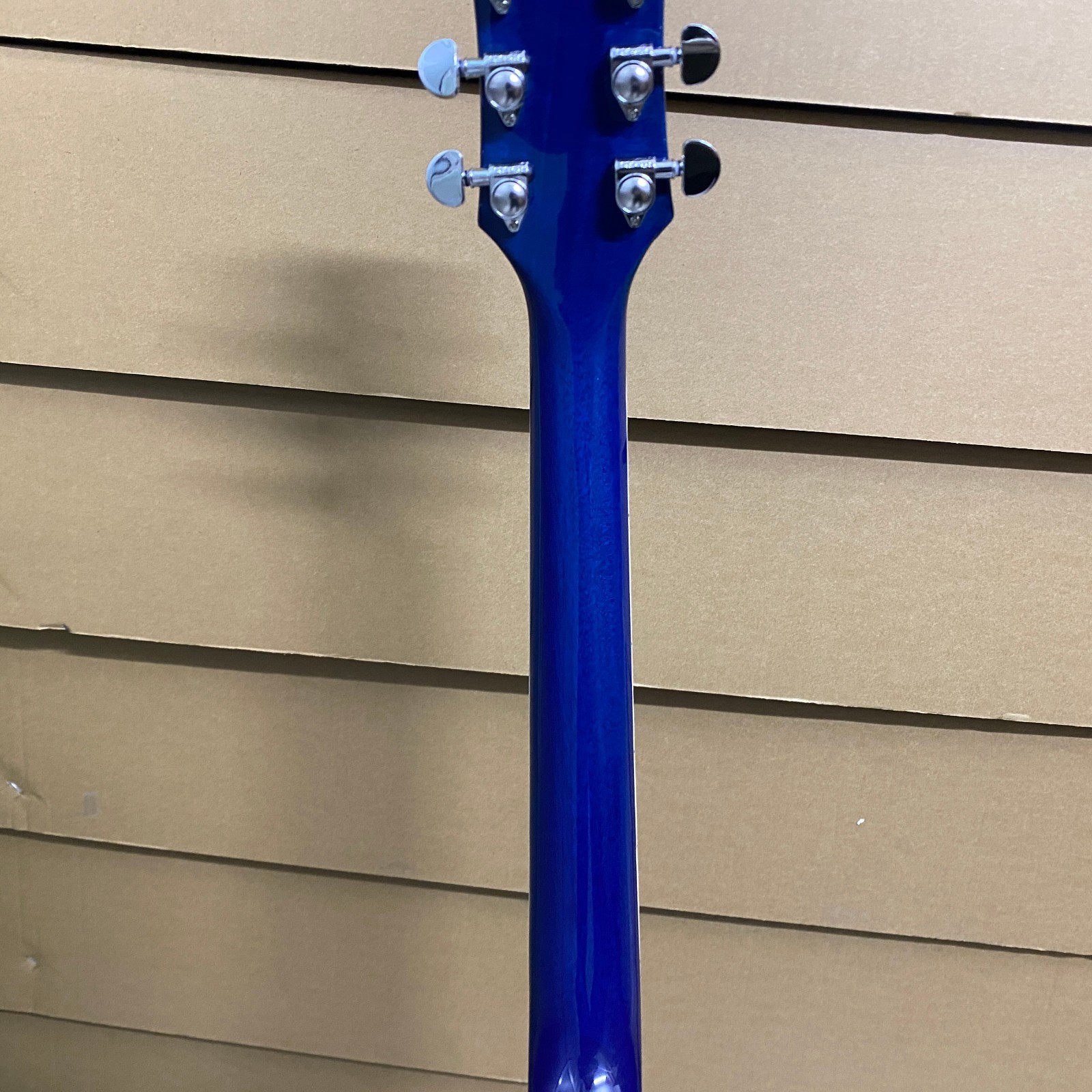 Custom 3H pickup Electric Guitar Blue Burst Flame Maple Top CLEARANCE PRICE