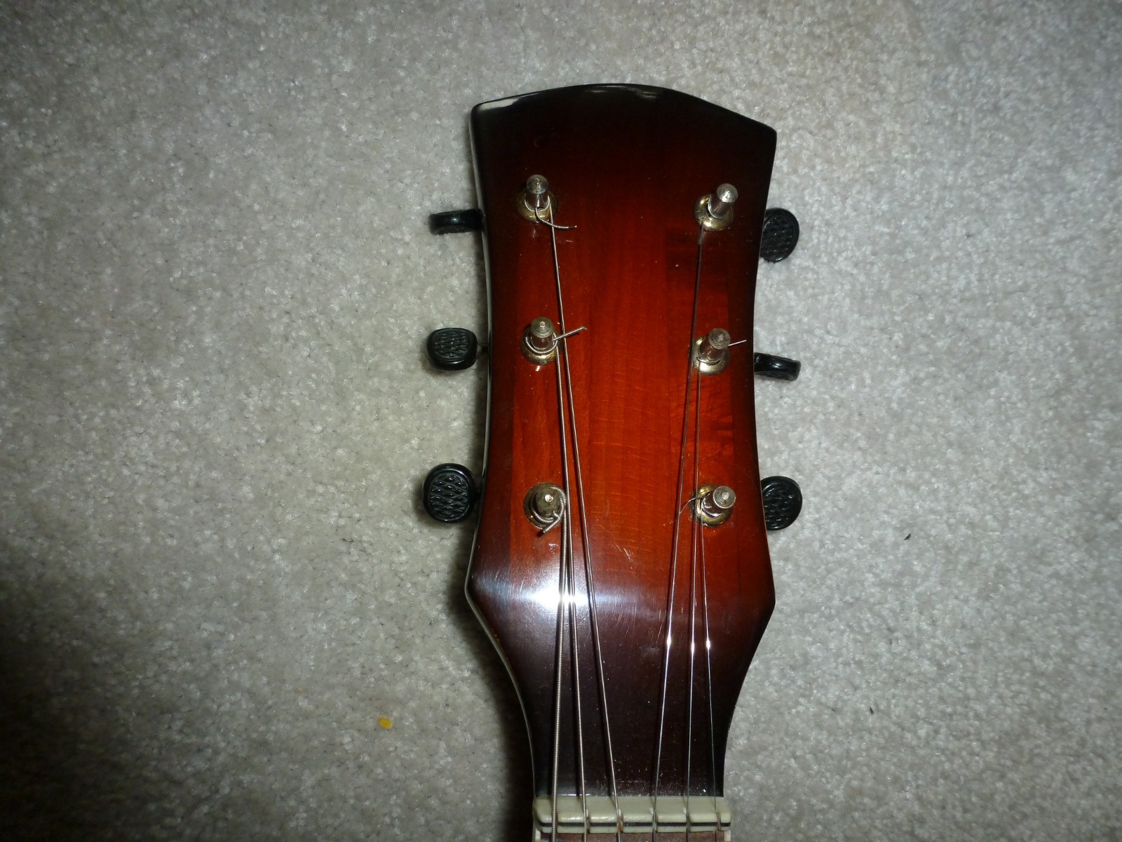 Soviet Ukrainian made hollow body Elec. guitar. PLEASE LOOK