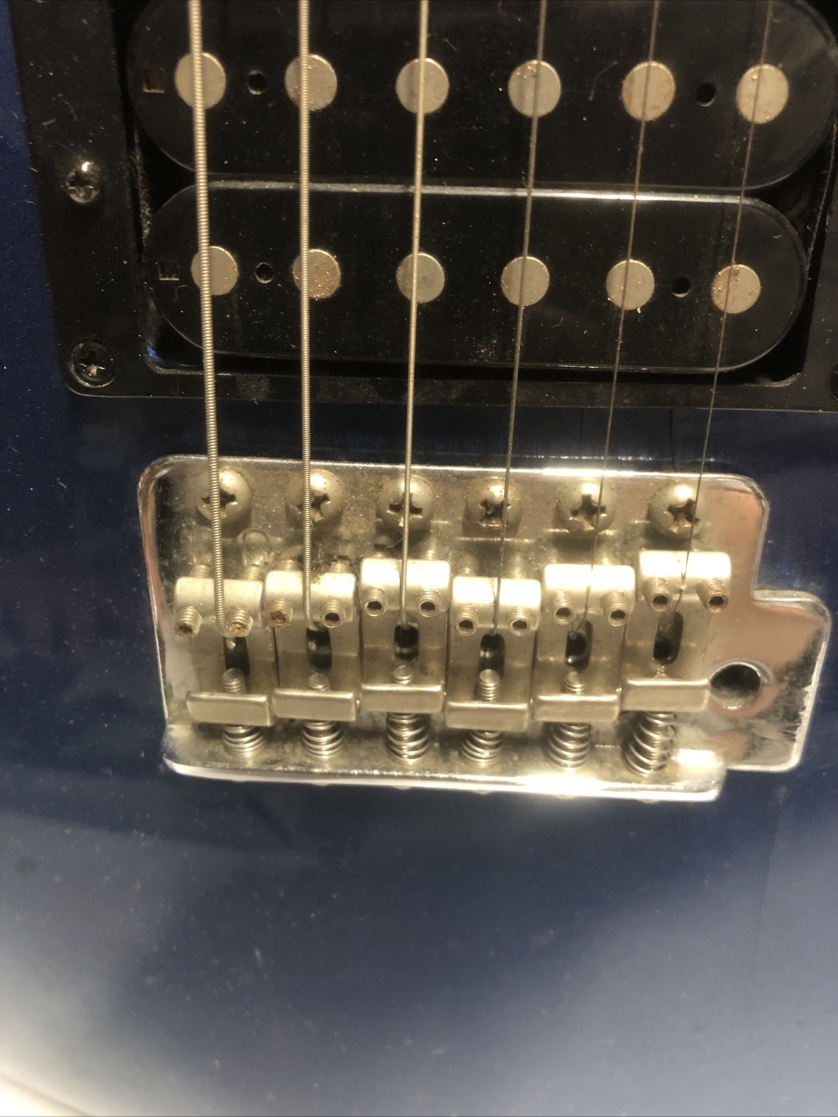 Rare Blue Yamaha RGS-121 Electric Guitar W/ Bag