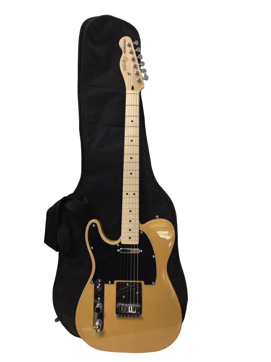 SQUIER AFFINITY SERIES TELECASTER LEFT-HANDED GUITAR BUTTERSCOTCH BL (EPJ032588)