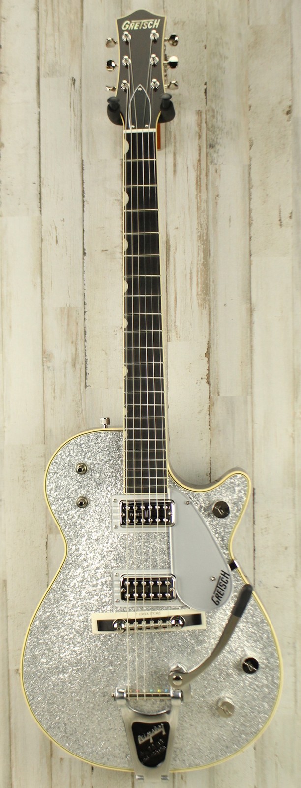 DEMO Gretsch G6129T-59 Vintage Select ’59 Silver Jet – Silver Sparkle (260)