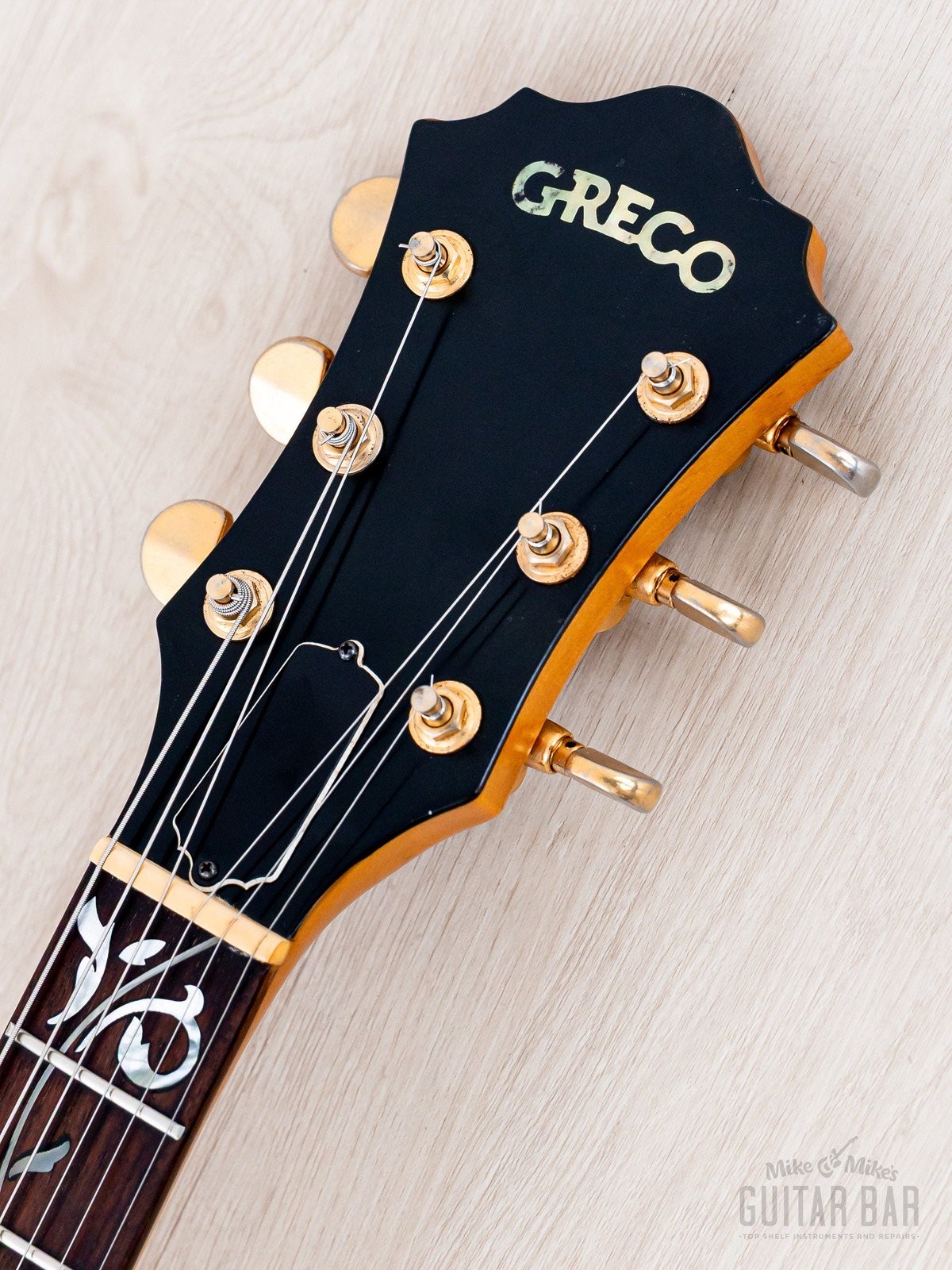1980 Greco GO-III Speed Way Non-Catalog Set Neck HSH Vintage Guitar Natural