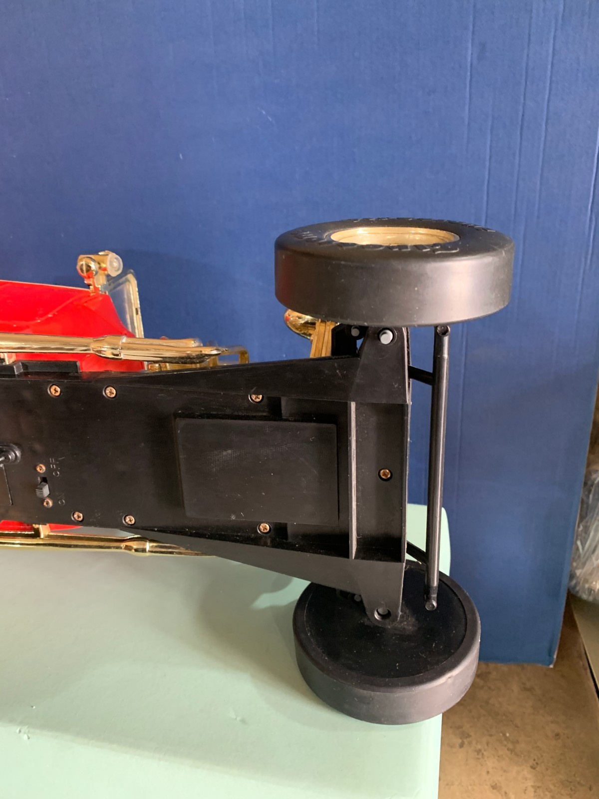 VINTAGE LARGE 16″ TOY PLASTIC CAR FORD T-BUCKET HOT ROD