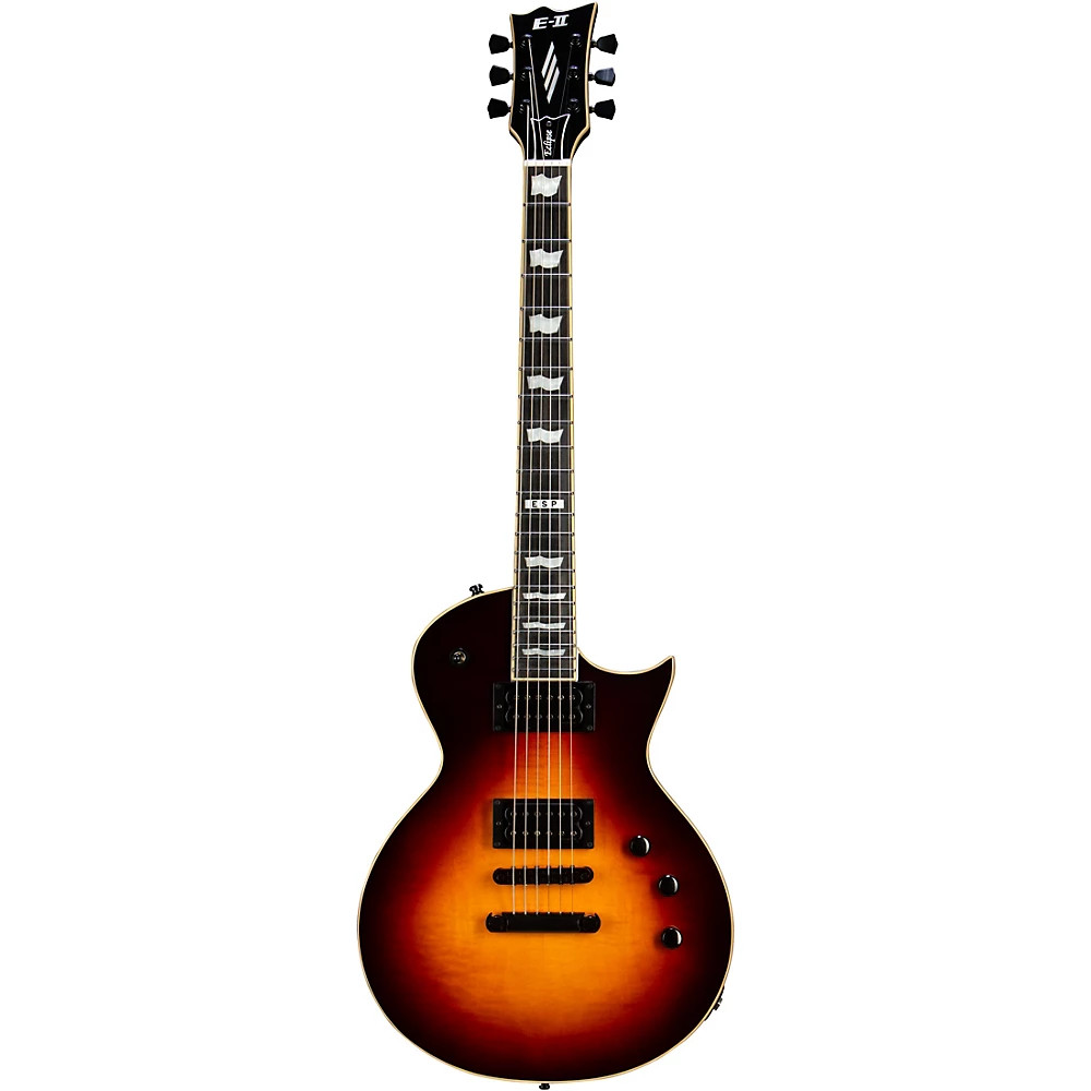 ESP E-II Eclipse FT Electric Guitar Tobacco Sunburst
