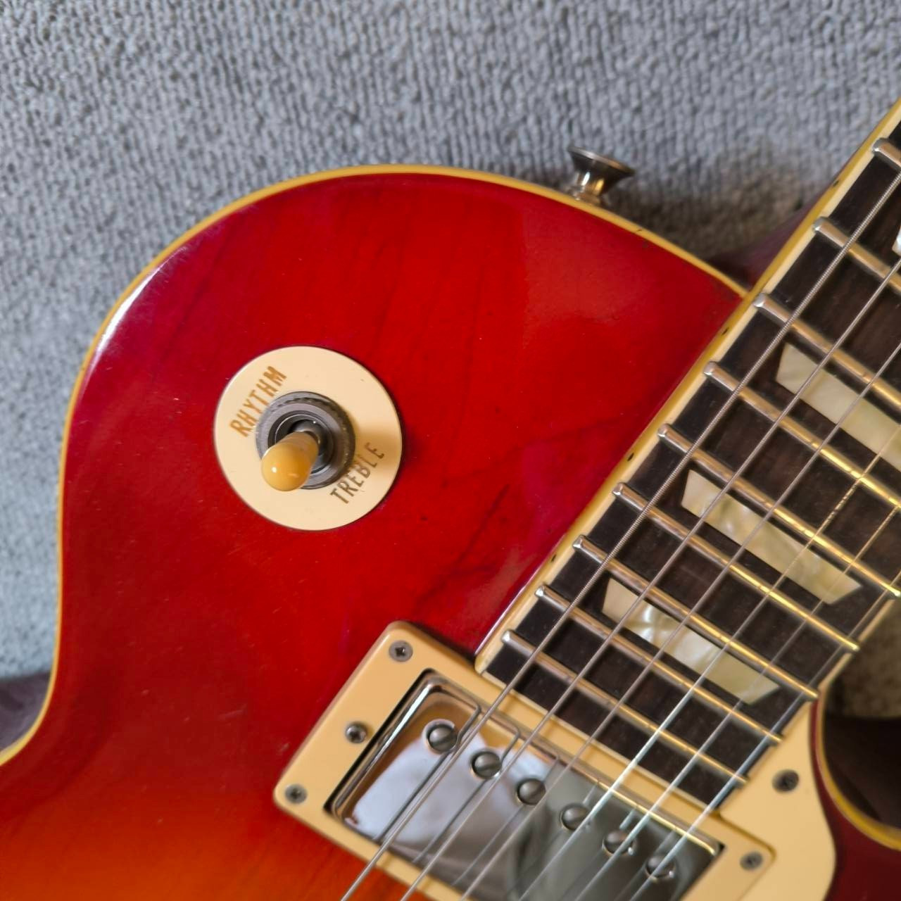 Orville By Gibson Electric Guitar Les Paul Stand Cherry Sunburst Used Made In JP