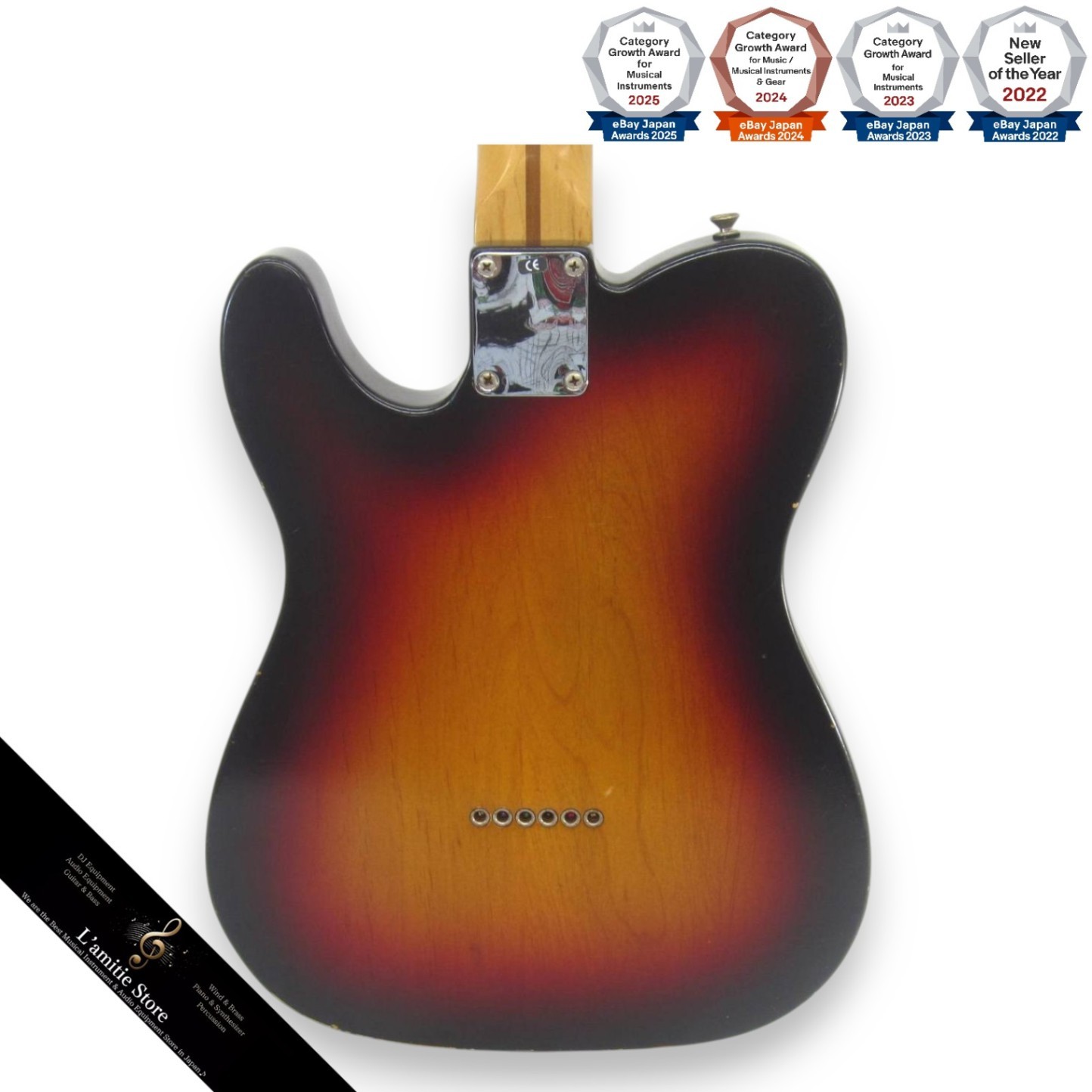 Fender USA Highway One Telecaster Electric Guitar Lacquer Finish