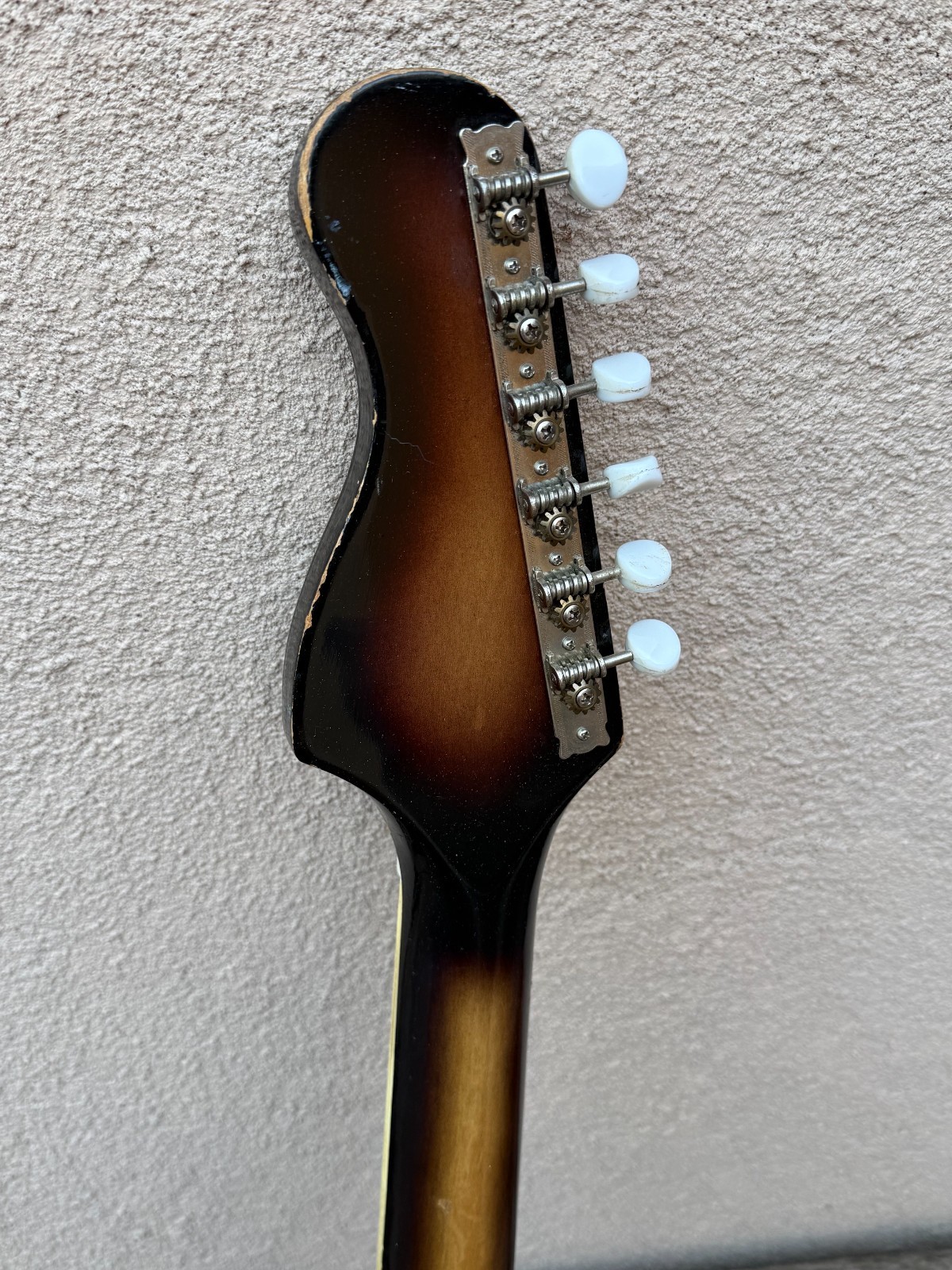 VINTAGE 1960’s Teisco/Kawai Guitar 2 GOLD FOIL PICKUPS working SOUNDS GREAT!