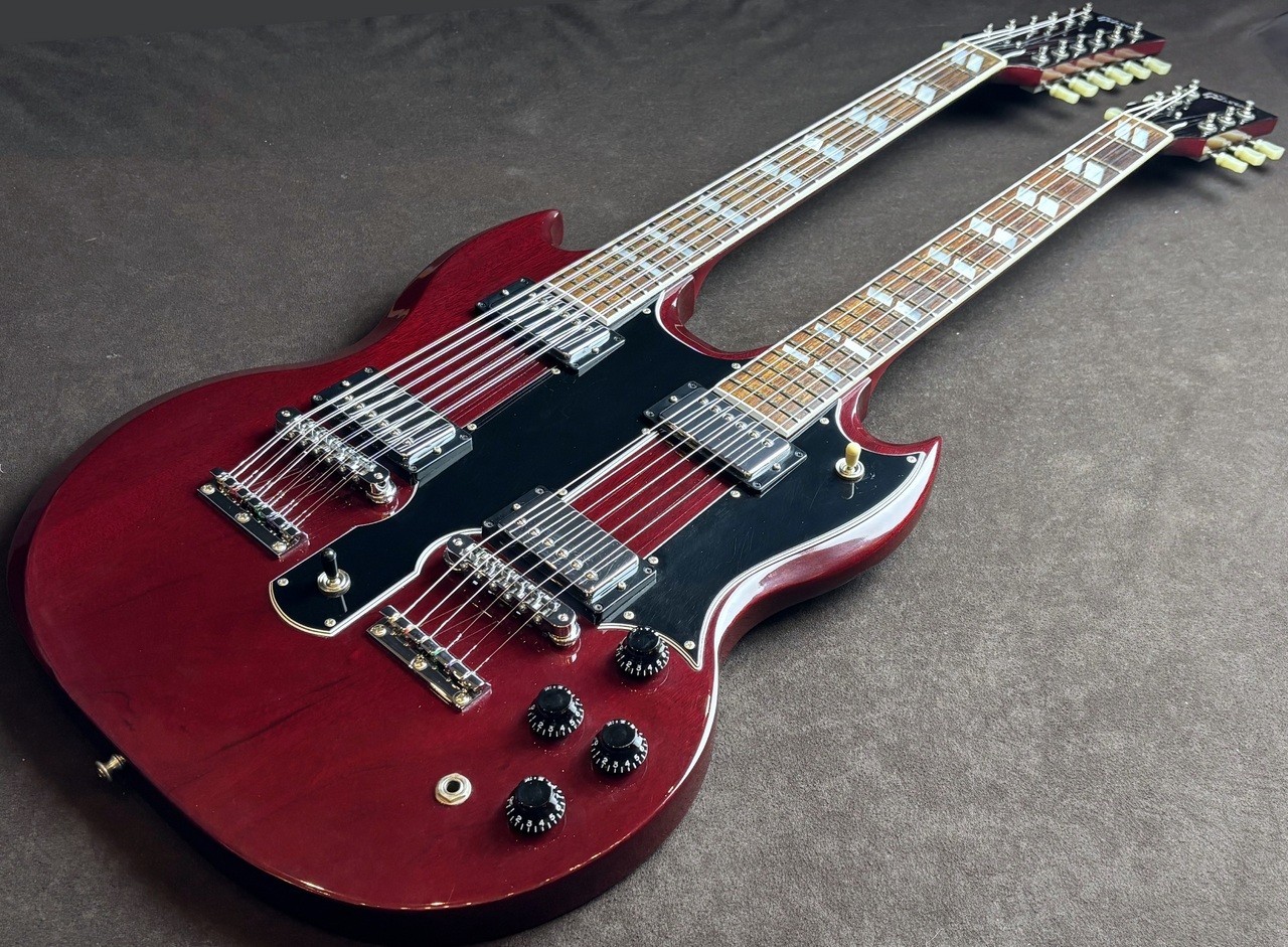Gibson 1991 EDS-1275 Heritage Cherry Used Electric Guitar with case w/tracking
