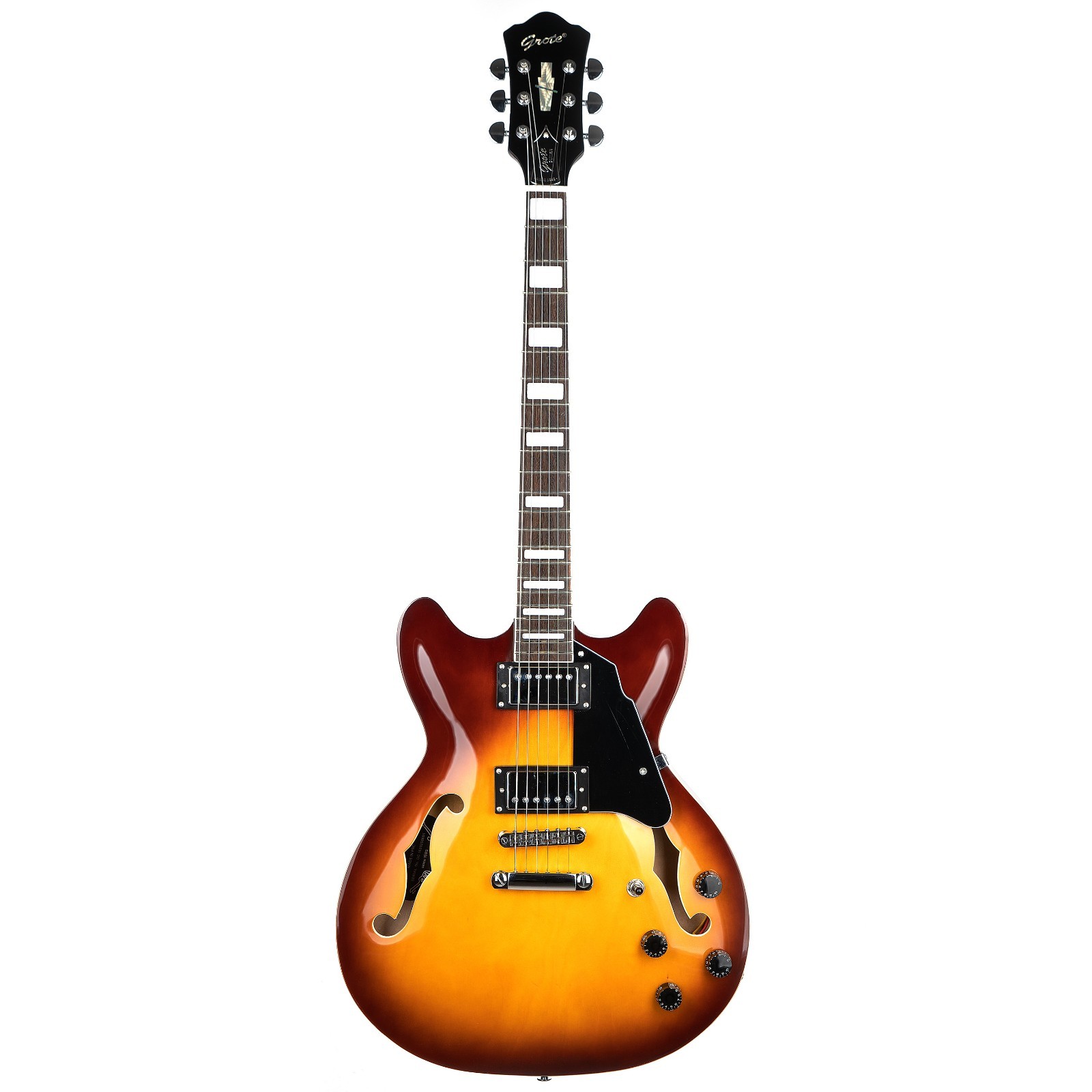 335 Style 6-String Semi-Hollow F-Hole Electric Guitar