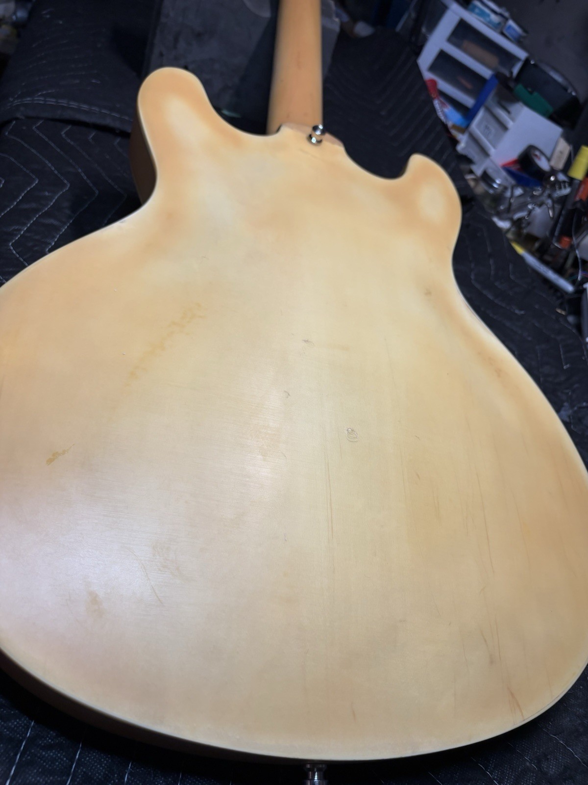 Handbuilt String Wise SW003 ES-335 Semi-Hollow Electric Guitar w/ Case, PAFs