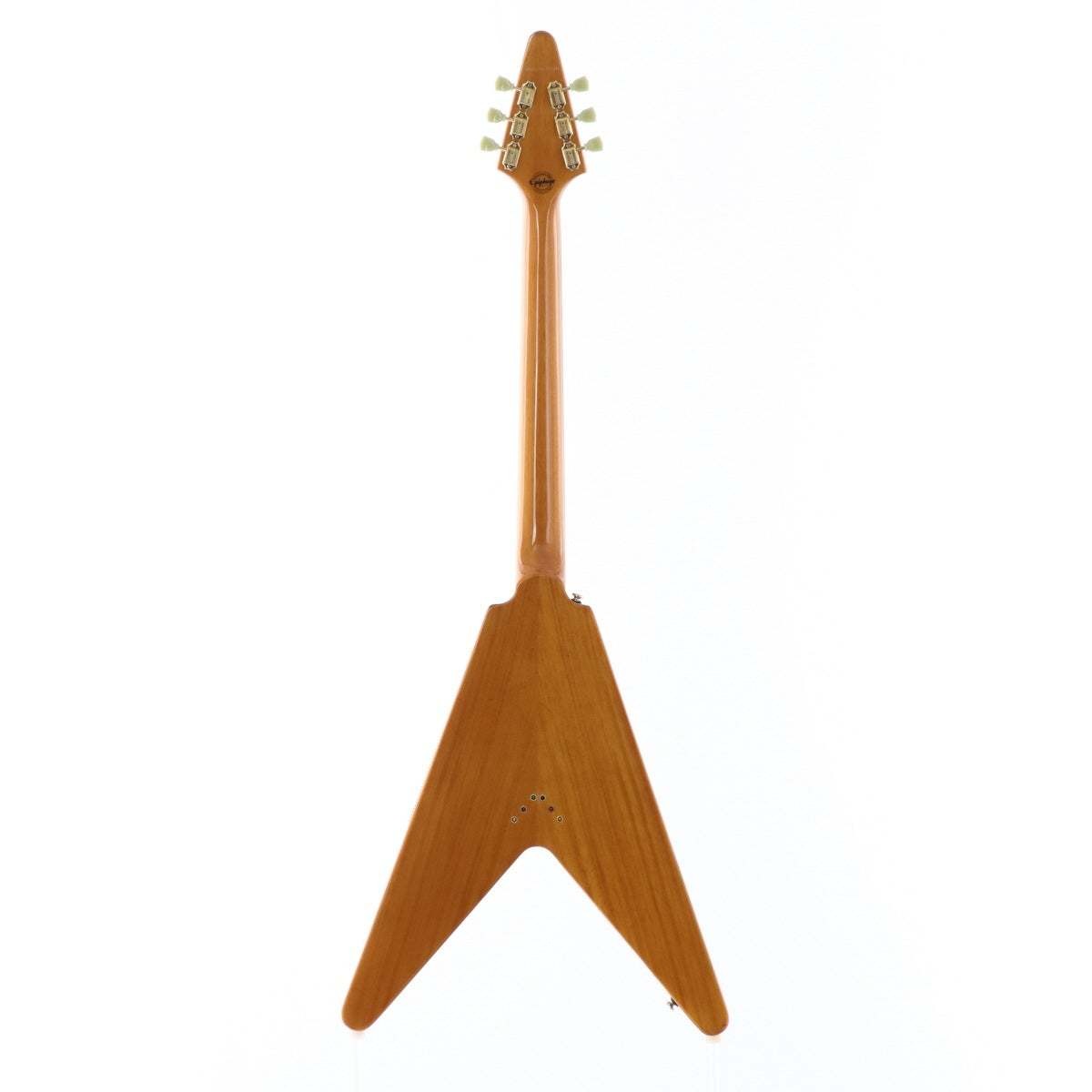 Epiphone 1958 Korina Flying V 2016 Korina Top and Back Mahogany Body