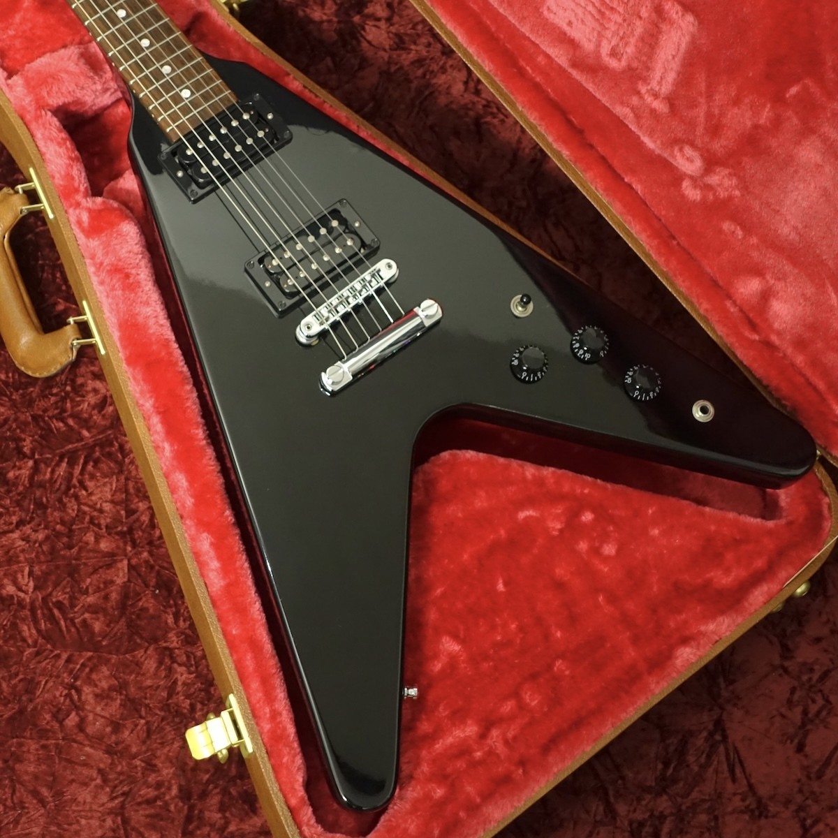 Gibson 80S Flying V Ebony 2022 Used Electric Guitar