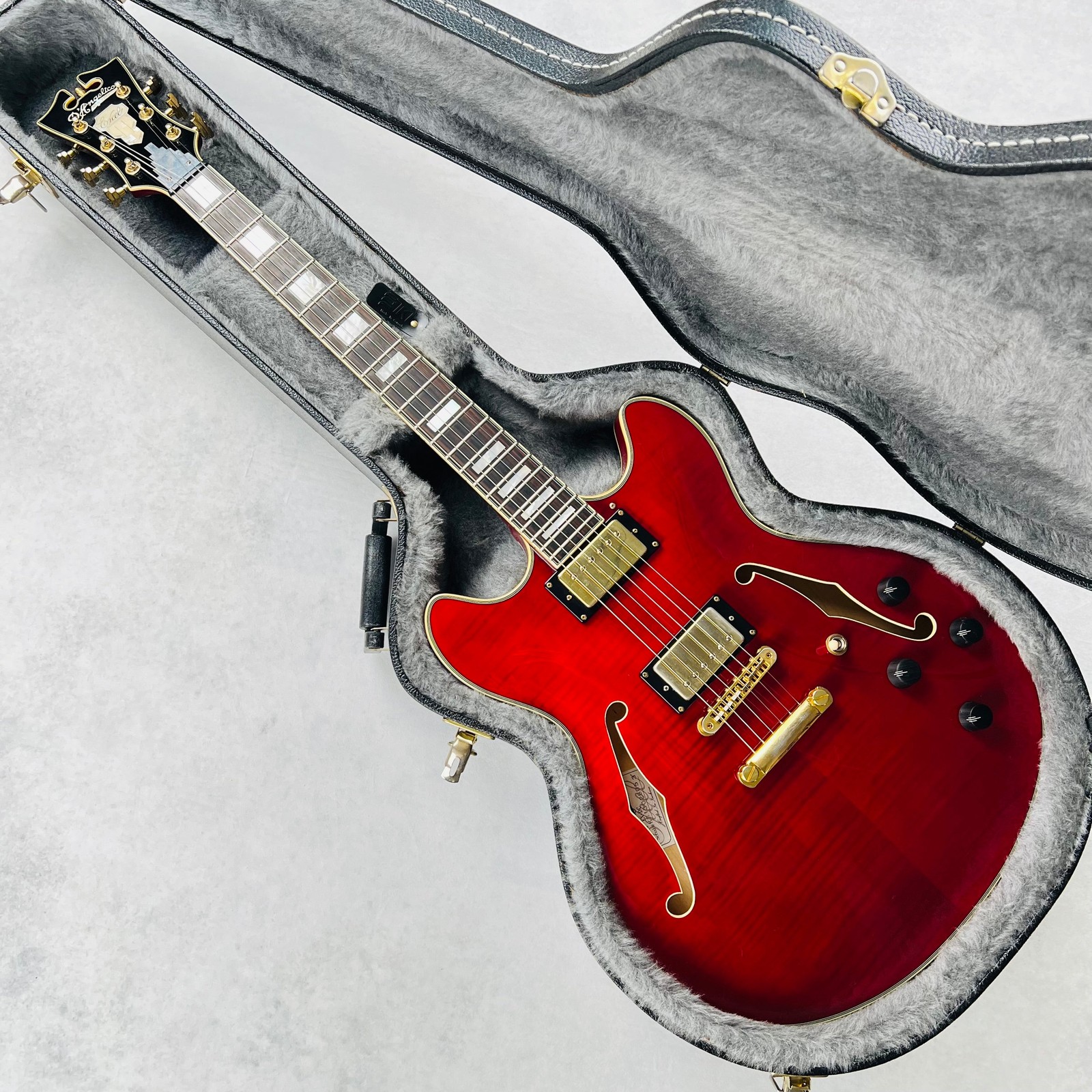 D’Angelico EX-DC Excel 2013 – Transparent Red