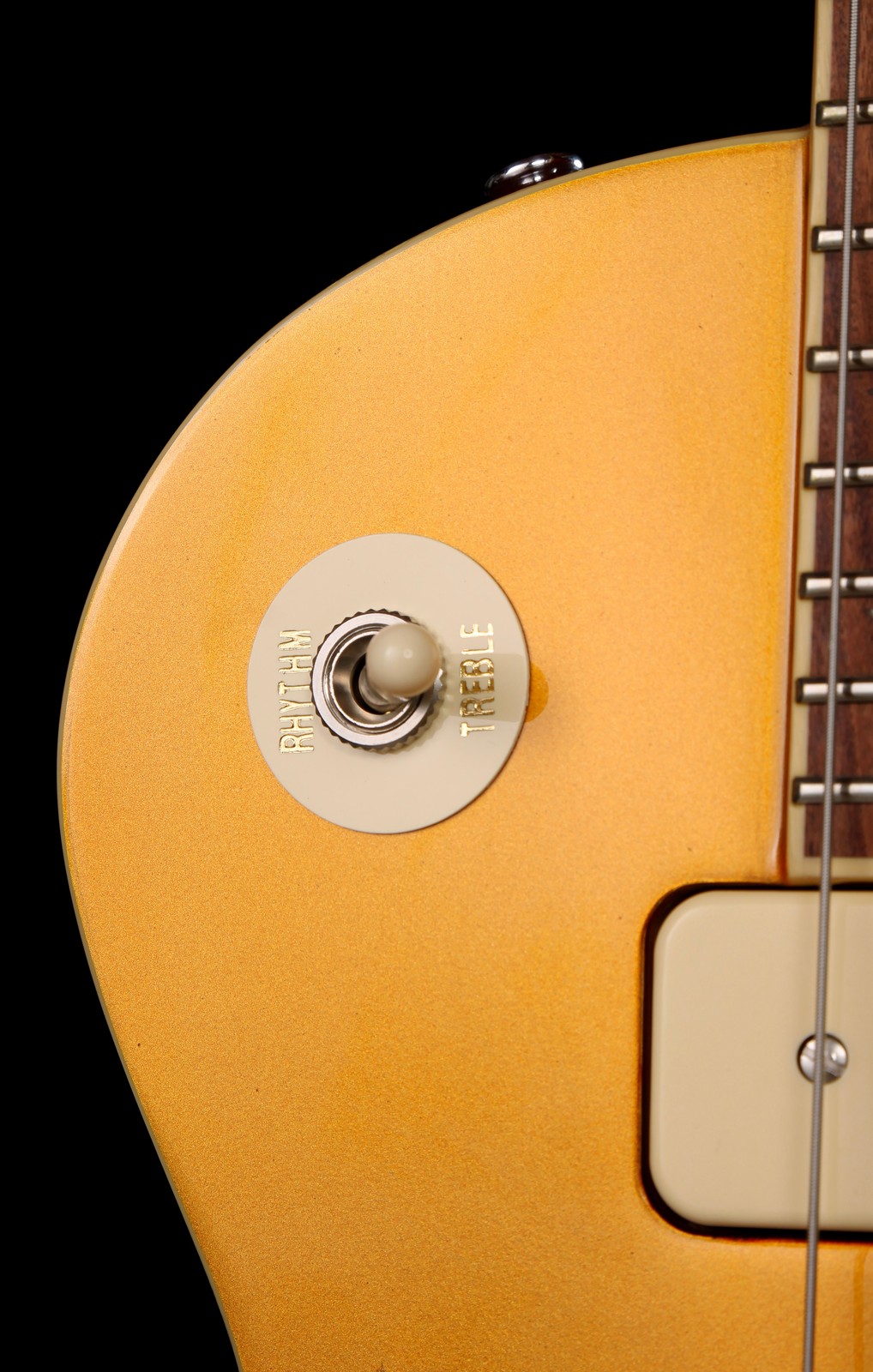 Edwards by ESP E-LP-125SD/P GO Les Paul Standard Goldtop Seymour Duncan P90s