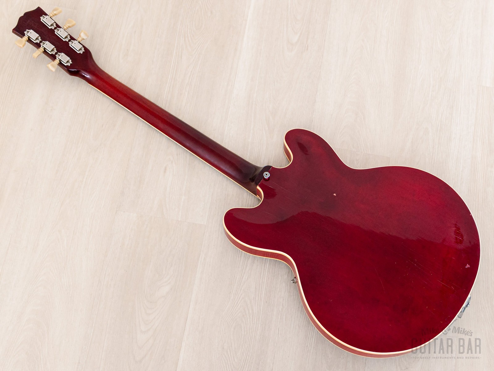 1962 Gibson ES-335 TDC Vintage Semi-Hollow Guitar w/ Bigsby, Pat # Pickups, Case