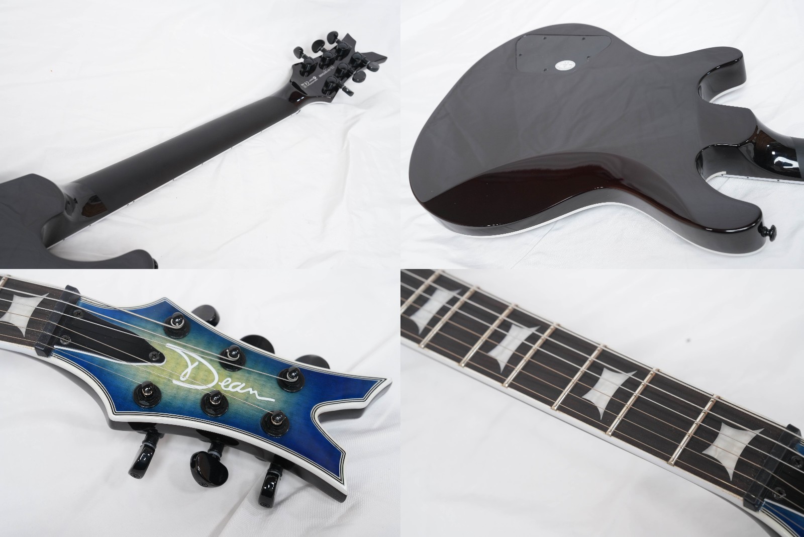 DEAN ICON SELECT Flame Top Ocean Burst, excellent condition, 2019 model