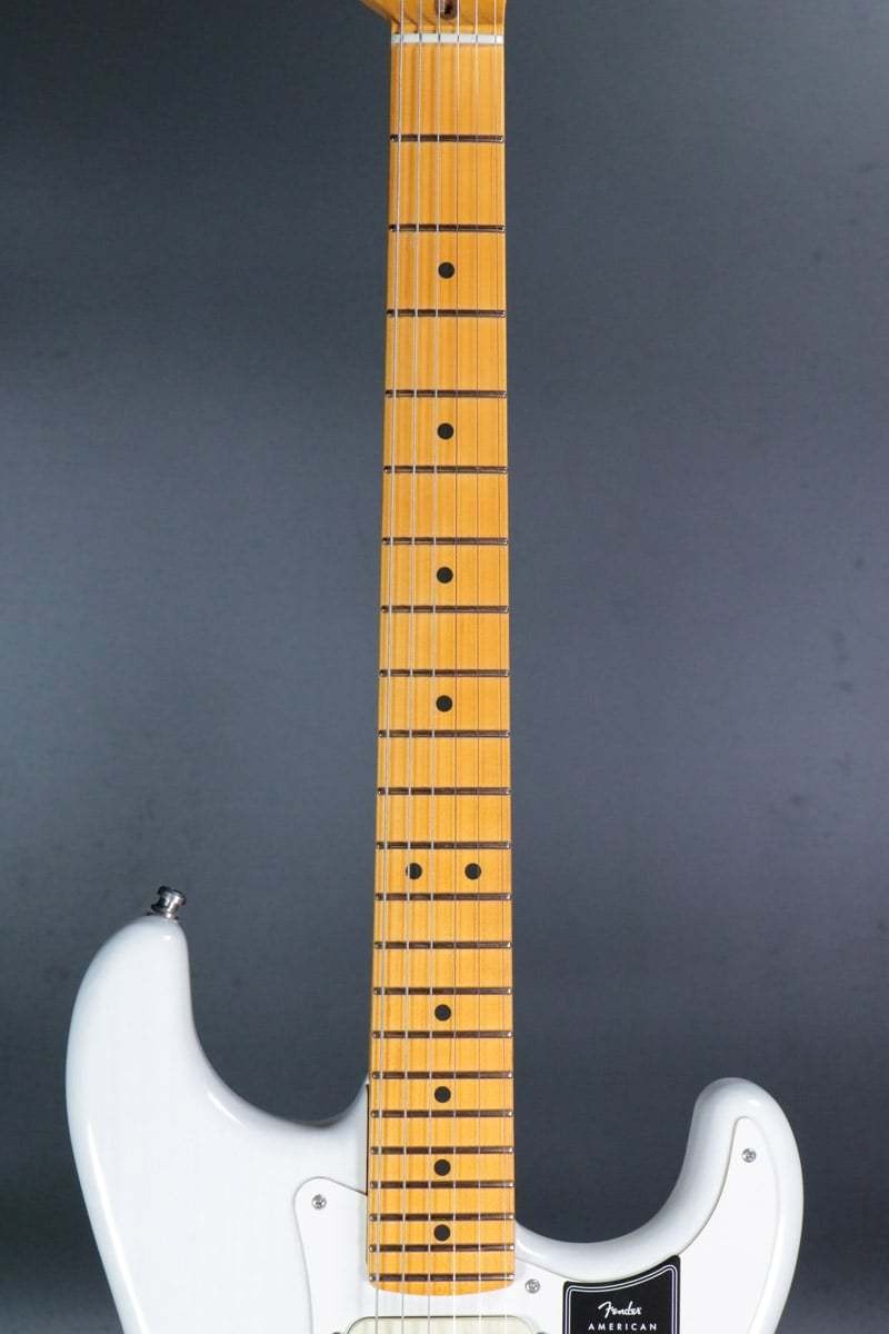 Fender American Ultra Luxe Vintage 50s Stratocaster White Blonde S/N US25005665