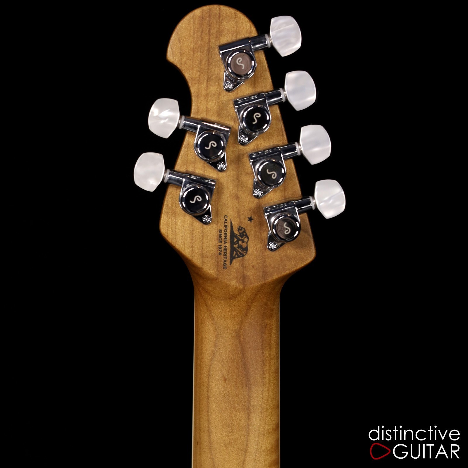 ERNIE BALL MUSIC MAN BFR JP15 BARITONE ORANGE CREAMSICLE – LIMITED PETRUCCI SIG