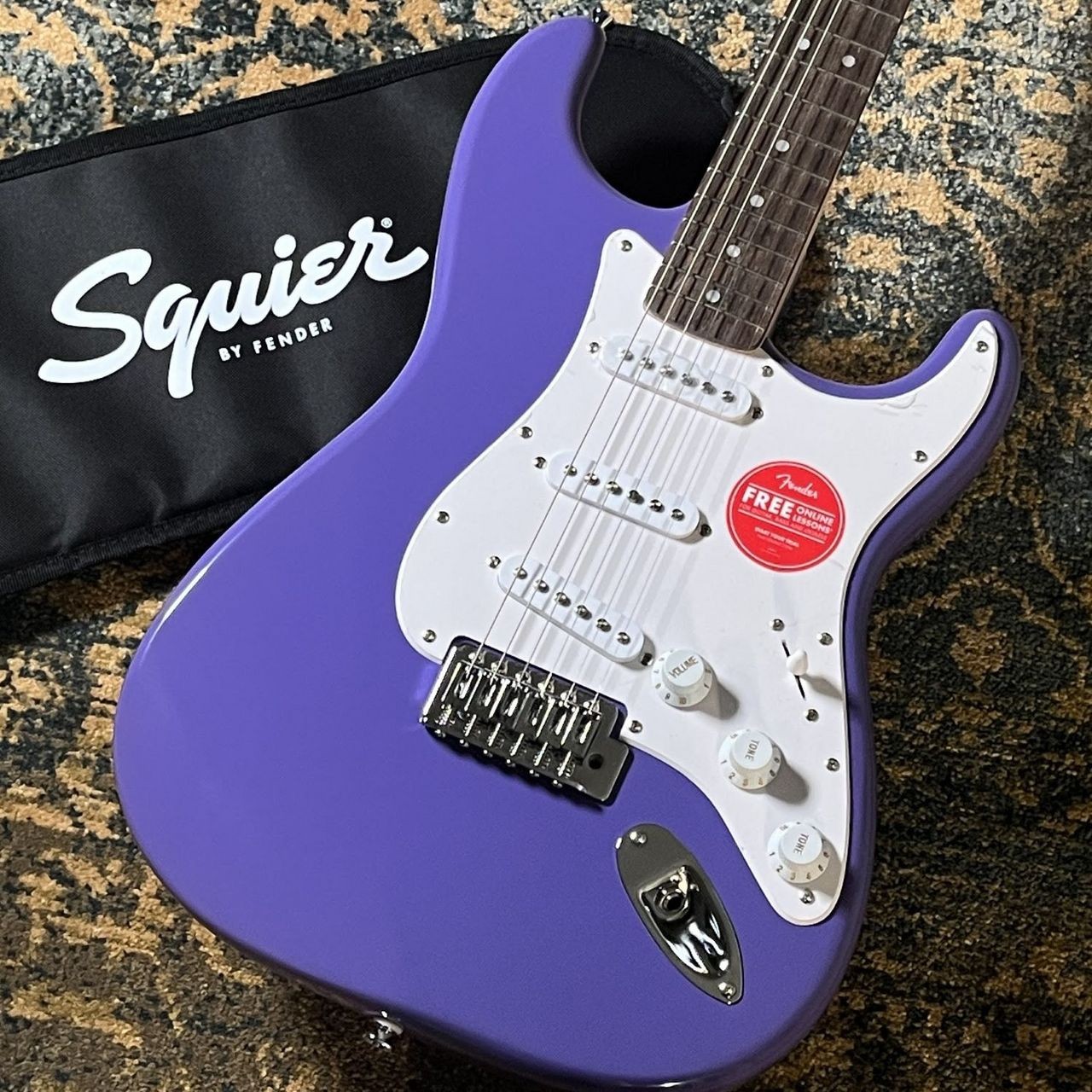 Squier By Fender Photo/Lightweight Individual 3.24 Kg Sonic Strat Lrl Wpg Electr