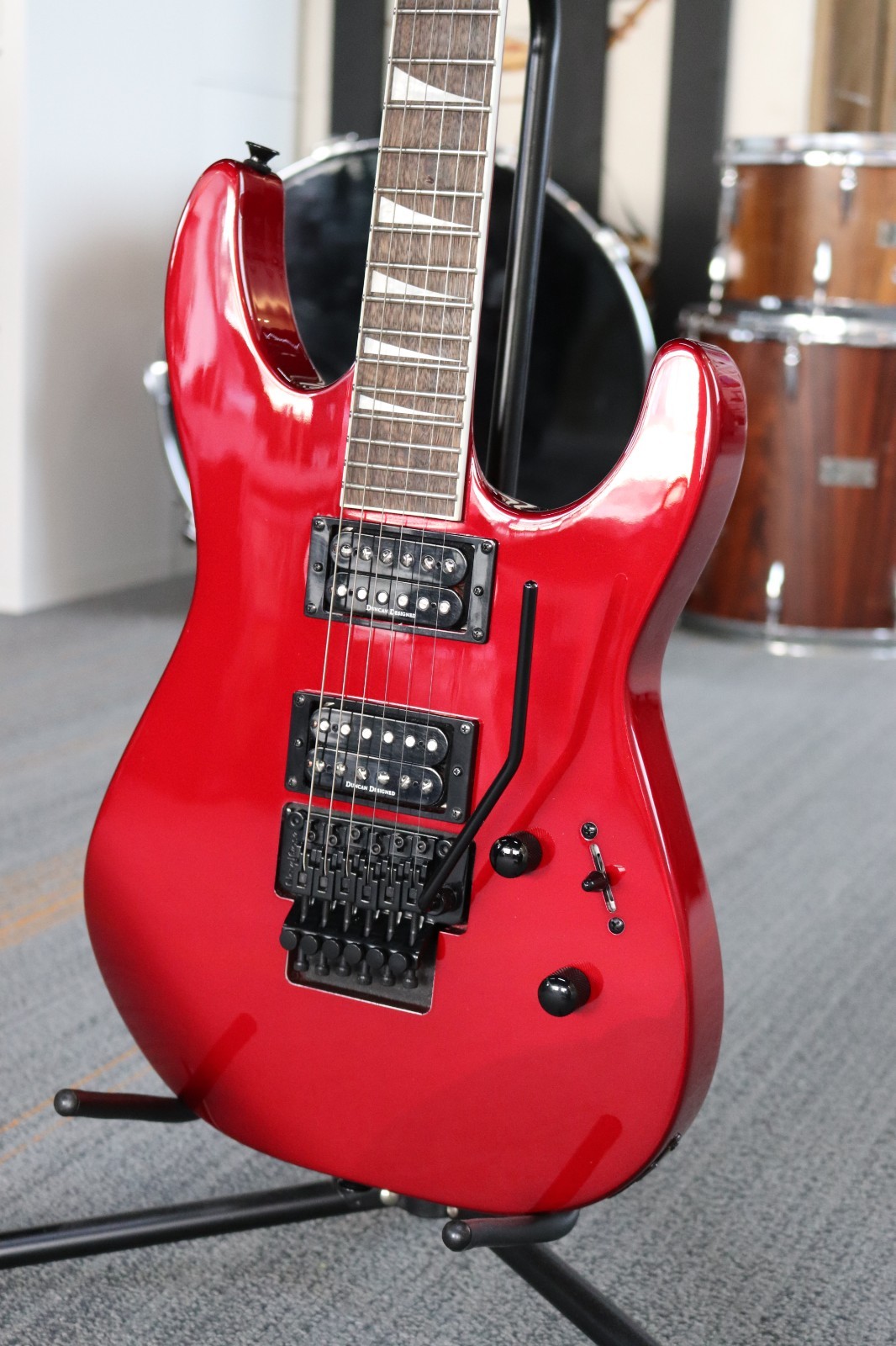 2022 Jackson X Series Soloist SLX DX Red Crystal Electric Guitar
