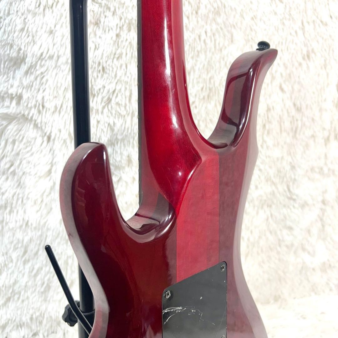 Grass Roots G-NH-70 Nightmare Deep Red Ash Electric Guitar Used Product