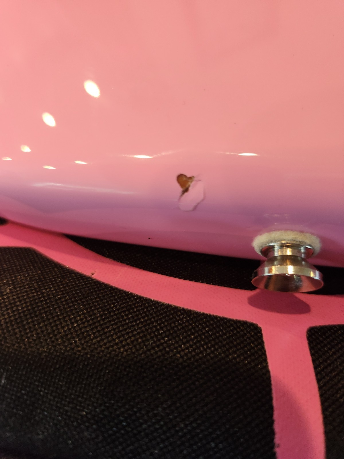 2006 Fender Squier Mini Hello Kitty Electric Guitar with strap and case