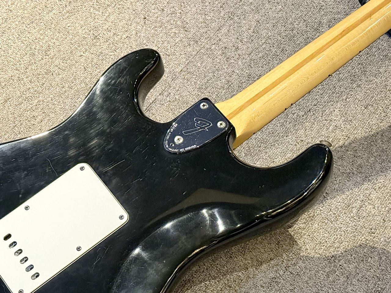 Fender Stratocaster International Color Series Cathay Ebony (1981) (no260805)