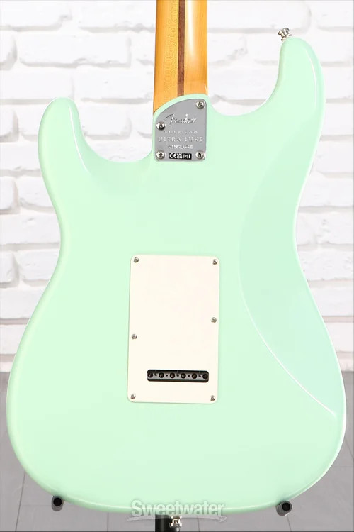 Fender American Ultra Luxe Vintage ’60s Stratocaster Electric Guitar – Surf