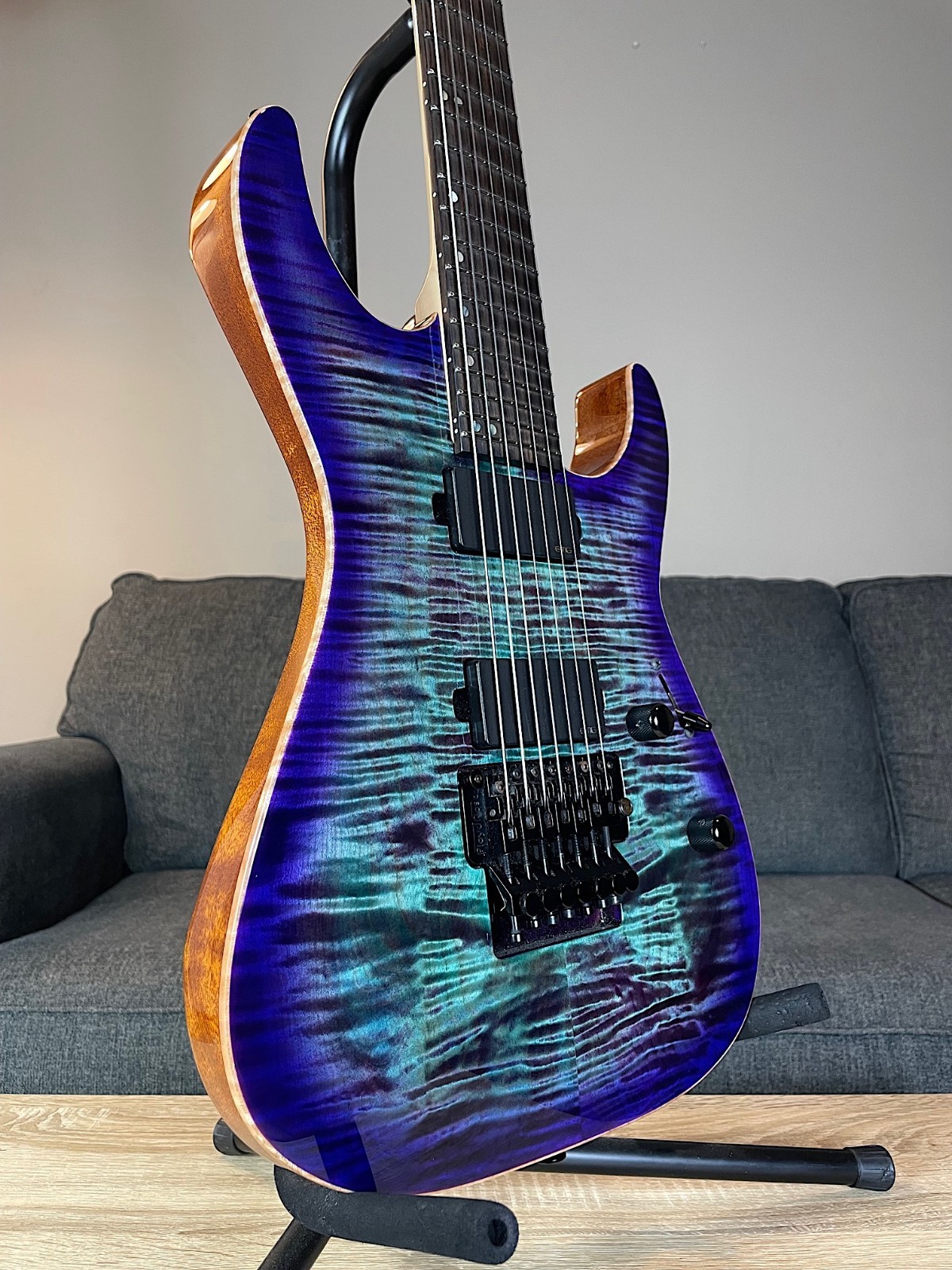 2023 ESP USA M-7 FR Purple Haze Sunburst