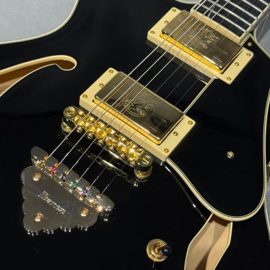 Ibanez AS93SP-BK Artcore Expressionist Black Semi-Hollow with gig bag