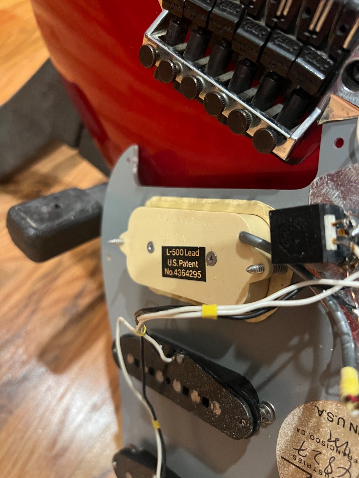 80s Fender Contemporary Stratocaster MIJ OHSC tweed, Kahler, Bill Lawrence L500
