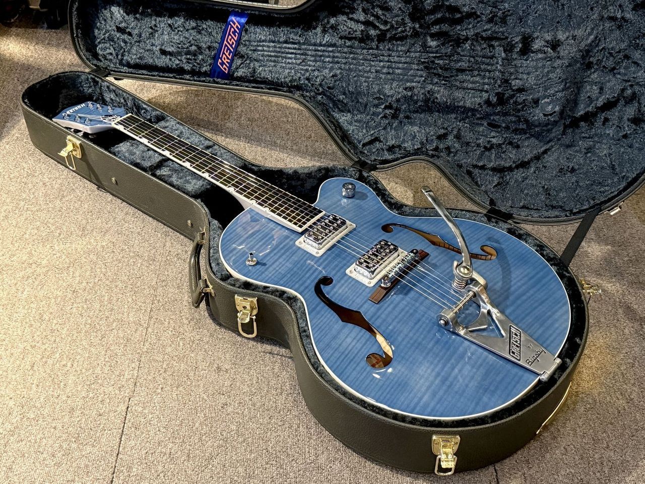 [Gretsch] G6120SH Brian Setzer Hot Rod Harbor Blue 2-Tone Made in Japan 2015