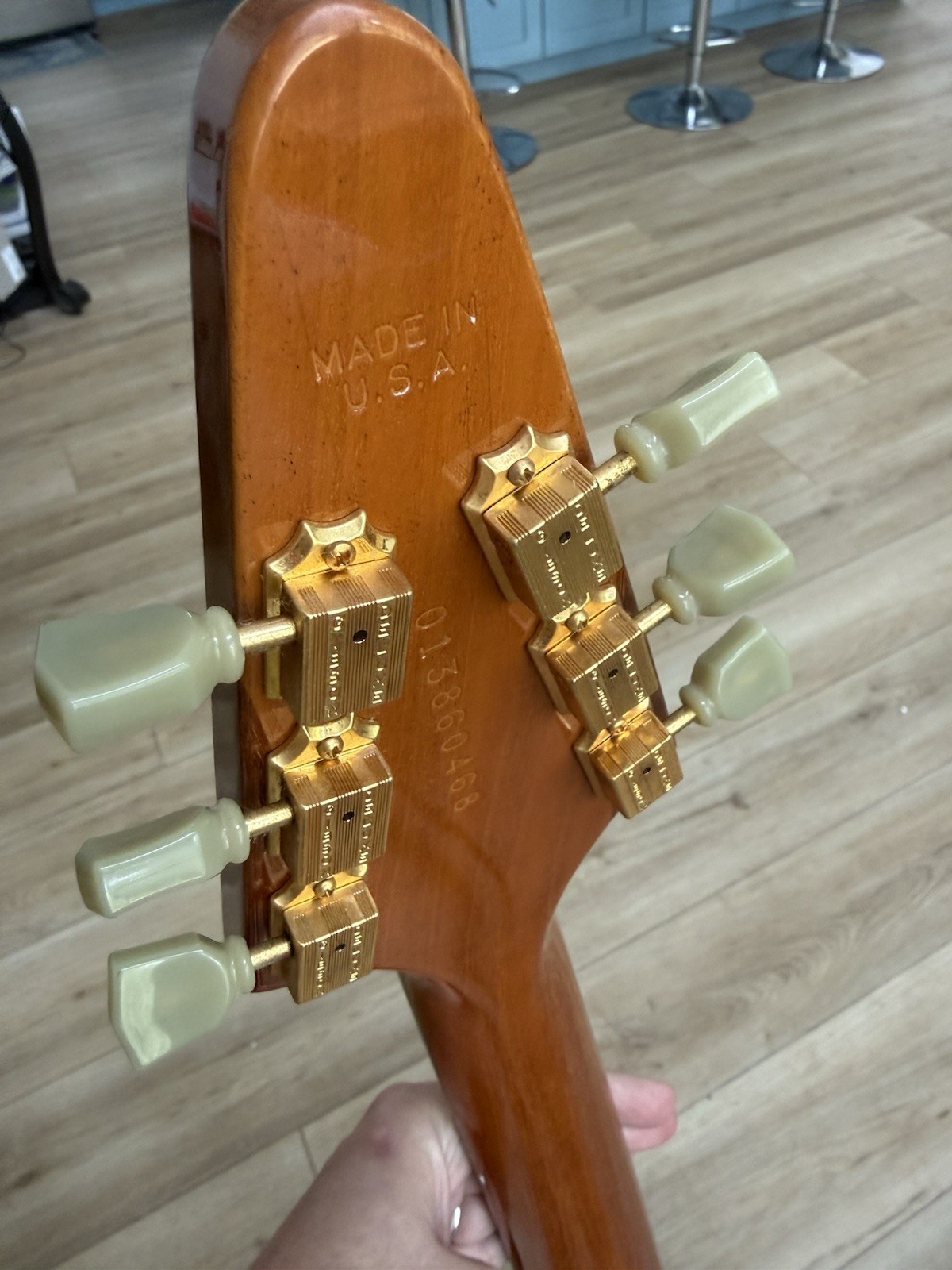 2006 Gibson Flying V Factor X 1960s Reissue Gold Hardware