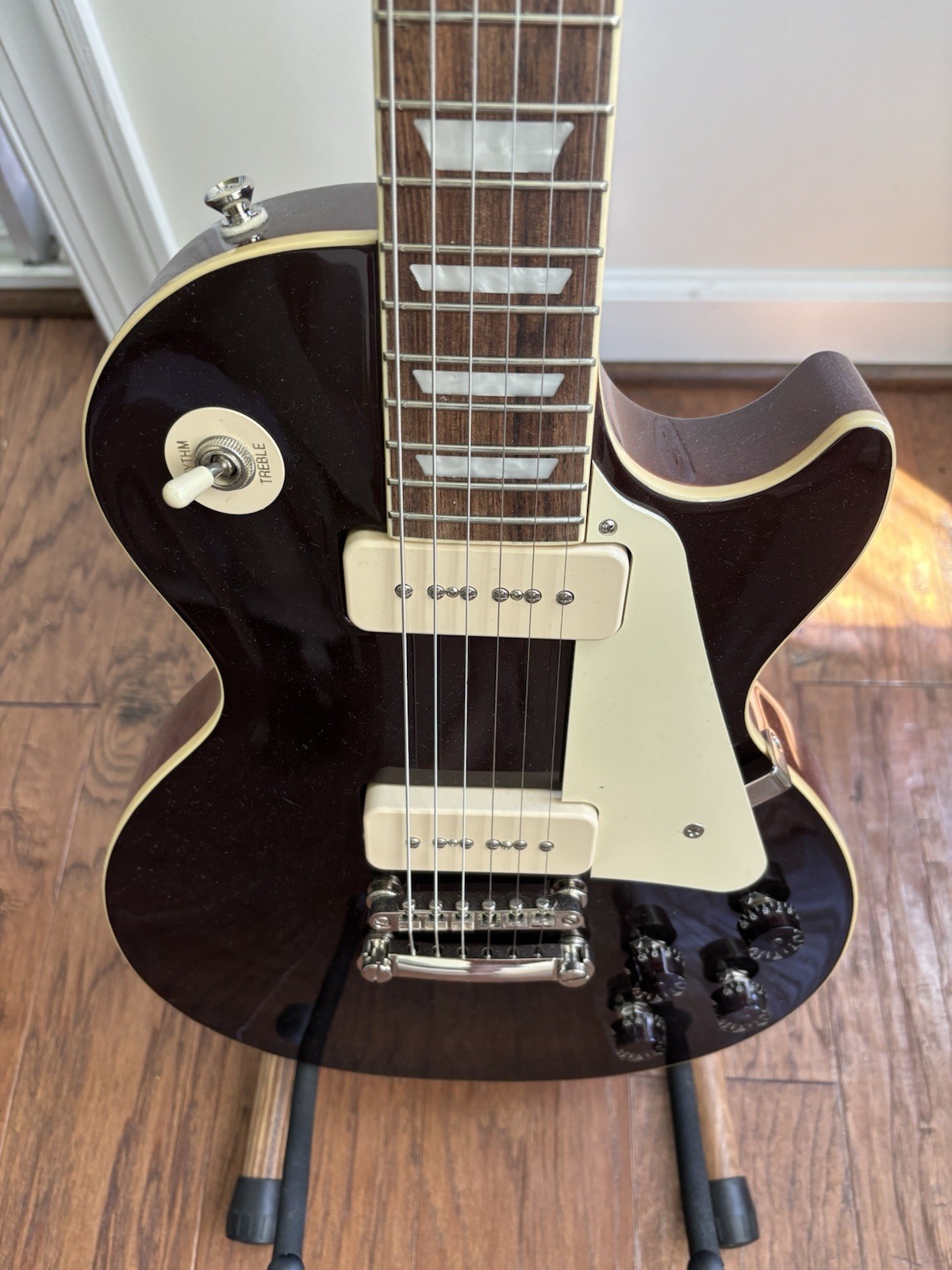 Epiphone Joe Bonamassa 1955 Les Paul Standard Brown Solid 6-String RH COA.