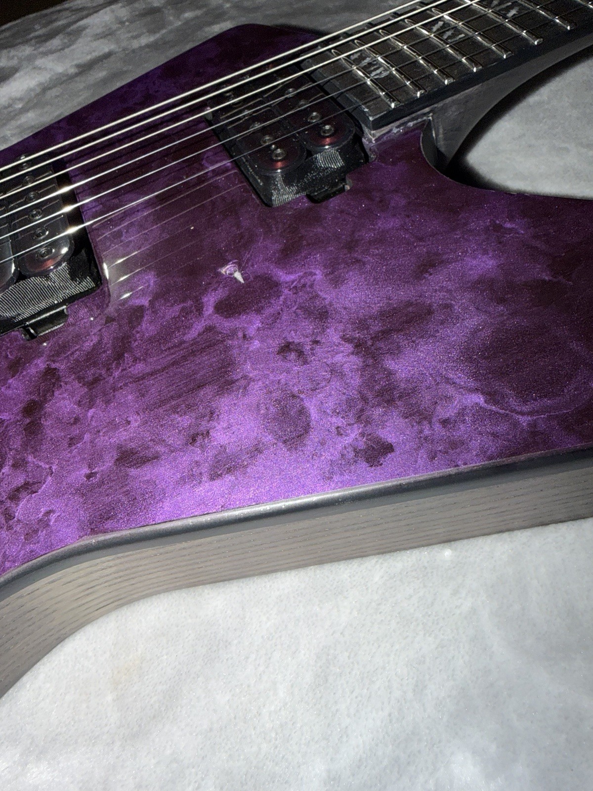 Schecter E-1 apocalypse Guitar Purple Reign Solid Body 6 String Right-Handed