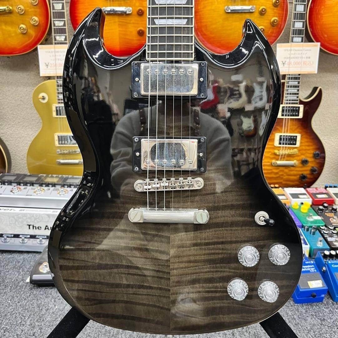 11574 Epiphone Sg Modern Figured Black