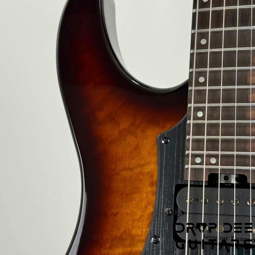 ESP LTD SN-1000HT QM Electric Guitar – Dark Brown Sunburst