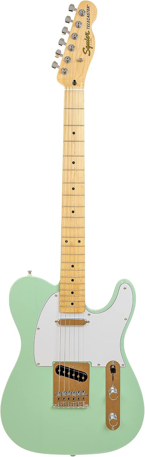 Fender Squier Affinity Telecaster Surf Green Bundle Lightweight C Neck Kit