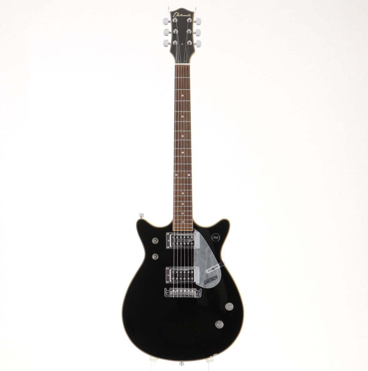 Electromatic G2921 BK Electric Guitar Used Crack and Scratch Wear