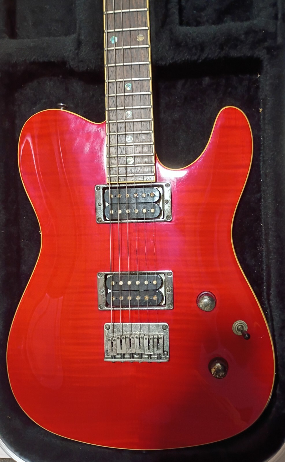 Fender Special Edition Custom Telecaster FMT HH Crimson Red Transparent w/ HSC