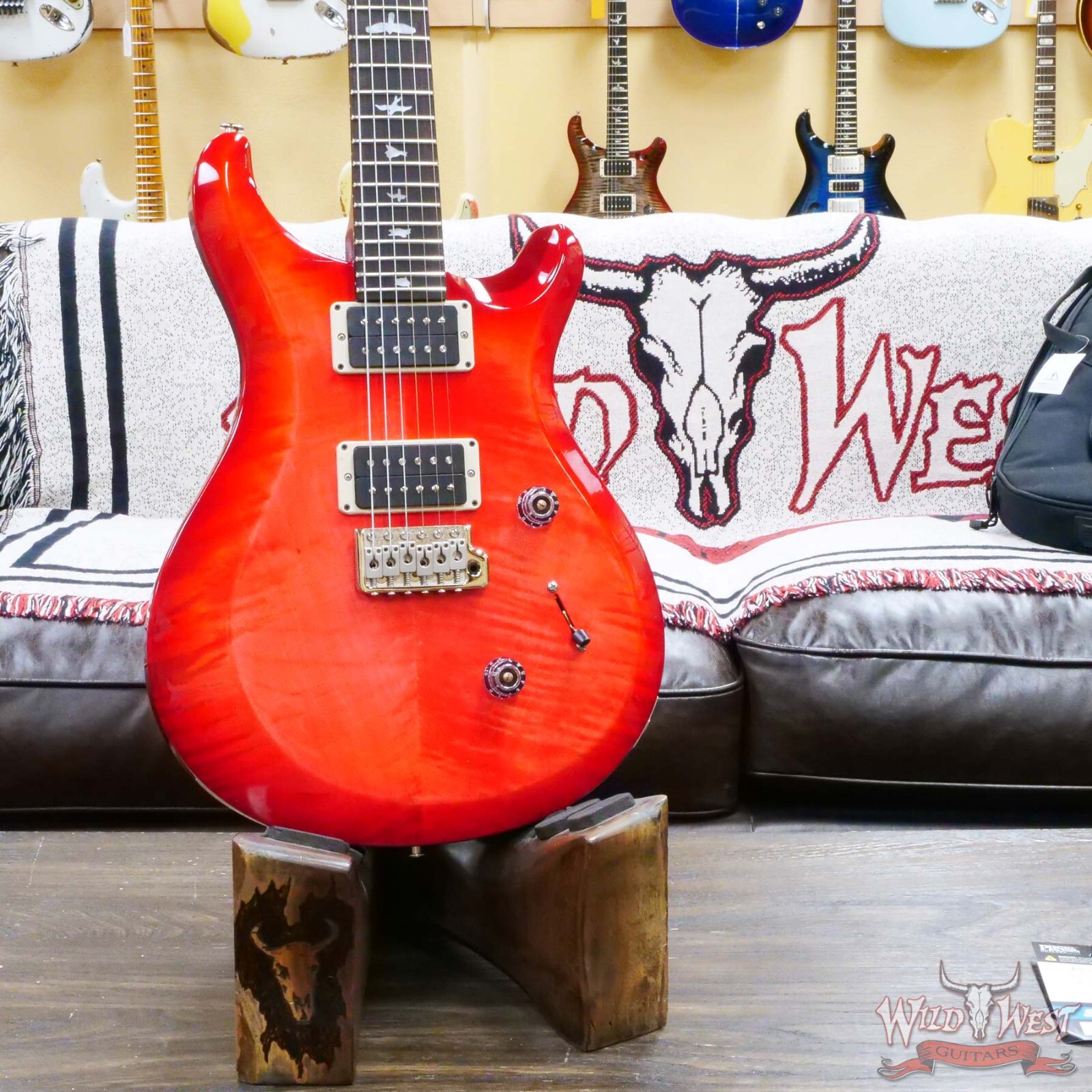 Paul Reed Smith PRS 10th Anniversary S2 Custom 24 Bonnie Pink Cherry Burst 7.55