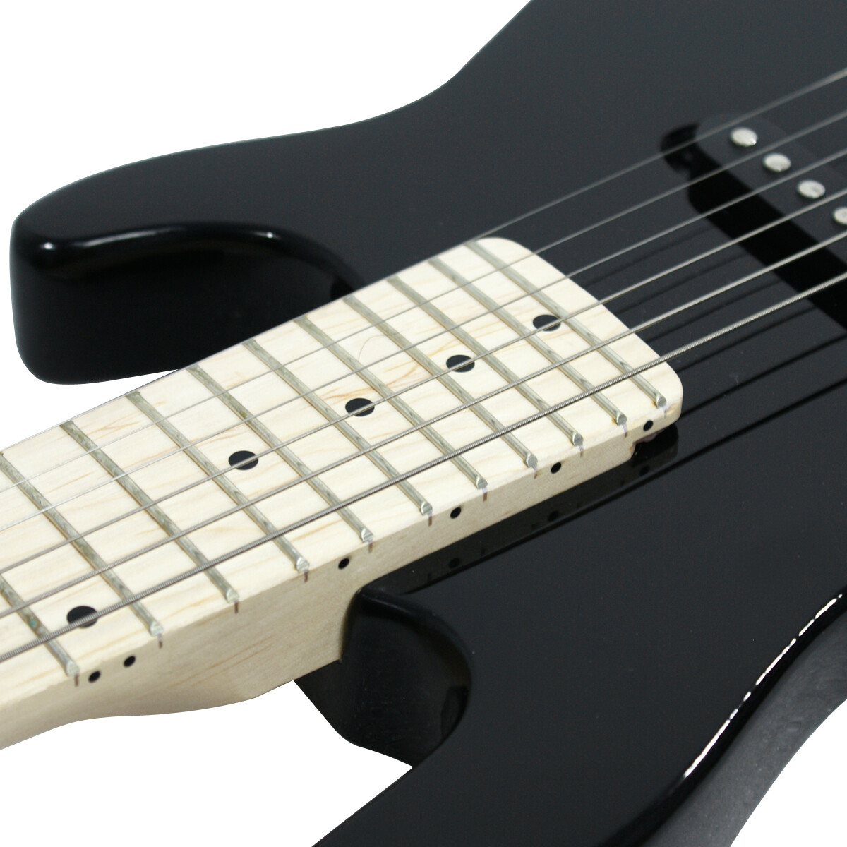 Kids 30″ Beginner Guitar With Amp Case Electric Guitar Accessories Pack Black