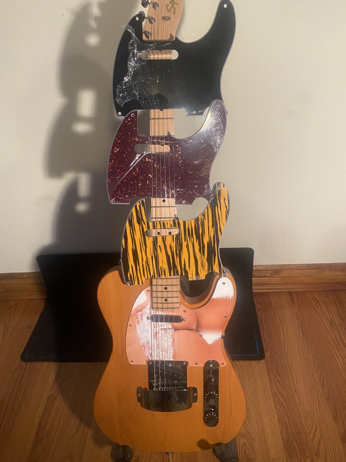 Natural Finish Squire By Fender Telecaster Classic