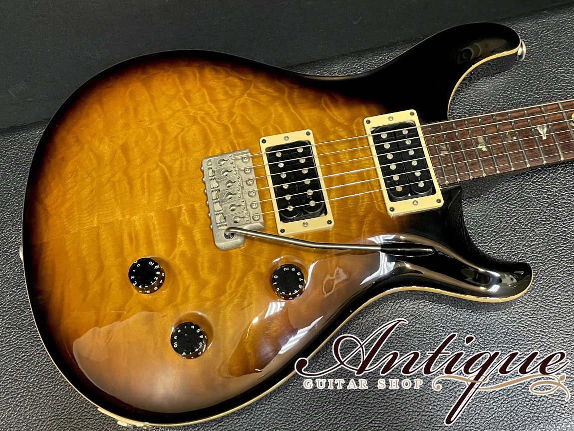 Paul Reed Smith PRS CUSTOM24 1ST big Leaf Quilt 10TOP 1997 Black Sunburst